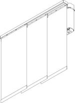 Панельные шторы SG 2750