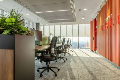 Roller Blind Systems, SG 4960, Versascreen 1-10%, Virgin Money, Glasgow, Scotland, United Kingdom