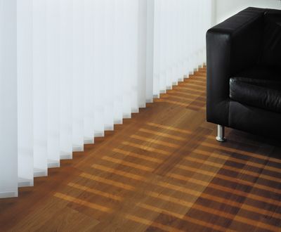 Vertikal-Lamellen, Function, Room shot