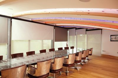 Roller Blind Systems, SG 4980, Versascreen 1-10%, Bowcliffe Hall, Bramham, United Kingdom