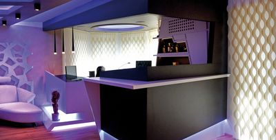 Vertikal-Lamellen, SG 2960, Multi Shadow, Private Residence, Lambach, Austria, Vertical Waves