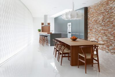 Vertikal-Lamellen, SG 2950, Multi Visio, Room shot "Highgate Home", London, UK, Vertical Waves