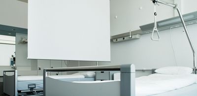 Roller Blind Systems, SG 4900, Room shot "Kantonsspital Zug", Baar, Switzerland