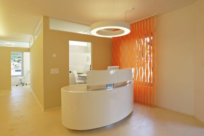 Vertikal-Lamellen, SG 2950, Multi Shadow, Doctor's Office, Zug, Switzerland, Vertical Waves