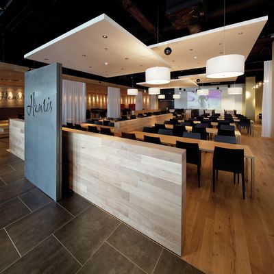 Системы для разделения помещений, SG 6103, Colorama 1, Room shot "Henris Restaurant & Catering BERNEXPO", Berne, Switzerland