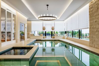 Римские шторы, SG 2360, Colorama 2, Villa at the lake, Lucerne, Switzerland