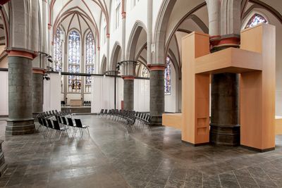 Flächenvorhang-Systeme, SG 2700, Colorama 1, Room shot "City Church", Mönchengladbach, Germany