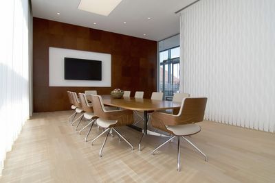 Vertical Blind Systems, SG 2900, Multi Visio, room shot ""Office Gehrke econ in the Torhaus", Hannover, Germany, Vertical Waves