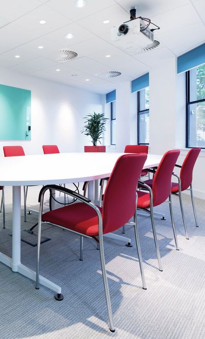 Rollo-Systeme, SG 4910, Colorama 2, Room shot "Dana Petroleum", Aberdeen, United Kingdom