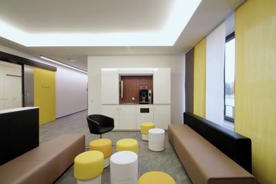 Flächenvorhang-Systeme, SG 2700, Colorama 2, St. Vinzenz-Hospital, Dinslaken, Germany