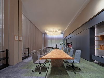 Карнизные системы с электроприводом, SG 5600, Colorama 1, UFOU Showroom, Shanghai, China