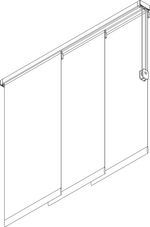 Панельные шторы SG 2710