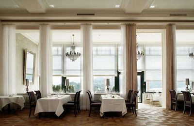 Raffrollo-Systeme, SG 2360, Colorama 1, Room shot "Hotel Chateau Gütsch", Lucerne, Switzerland