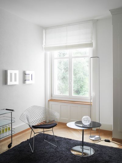 Roman Blind Systems, SG 2320, Room shot "Private Residence", Bern, Switzerland