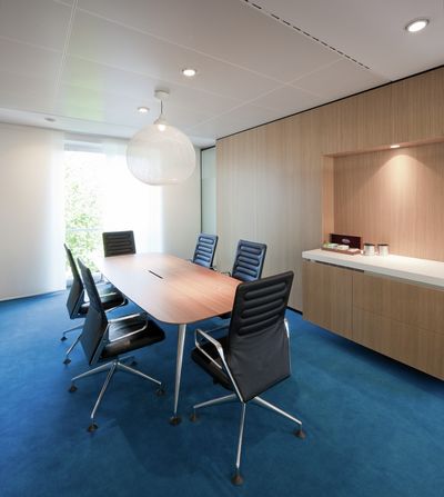 Panel Glide Systems, SG 2700, Colorama 1, Room shot "DLA Piper",Amsterdam, the Netherlands