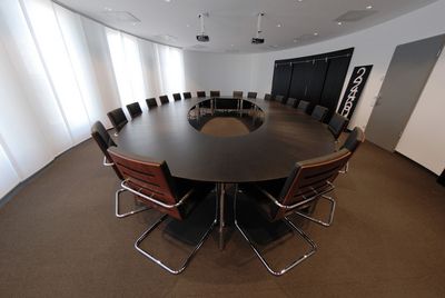 Panel Glide Systems, SG 2700, Colorama 1, Room shot "Vorsorgeinstitut", Düsseldorf, Germany