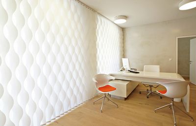 Vertikal-Lamellen, SG 2960, Multi Shadow, Doctor's Office, Zug, Switzerland, Vertical Waves