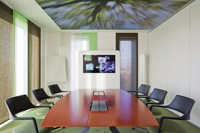 Panel Glide Systems, SG 2700, Colorama 2, Room shot "Disy Information Systems GmbH", Karlsruhe, Germany