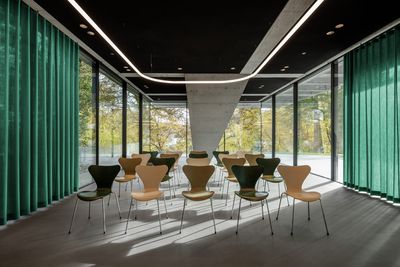 Vorhang-Systeme, SG 6103, Colorama 2, Villa Jung, Schlaksmühle, Germany