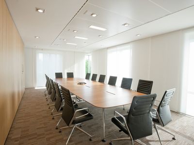 Panel Glide Systems, SG 2700, Colorama 1, Room shot "DLA Piper",Amsterdam, the Netherlands